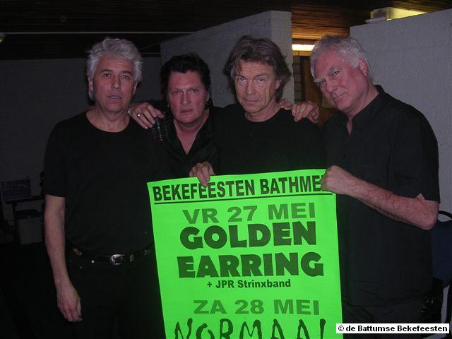 Golden Earring show poster May 27, 2005 Bathmen - Manege 't Ruiterkamp - Bekefeesten